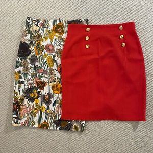 Two skirts !